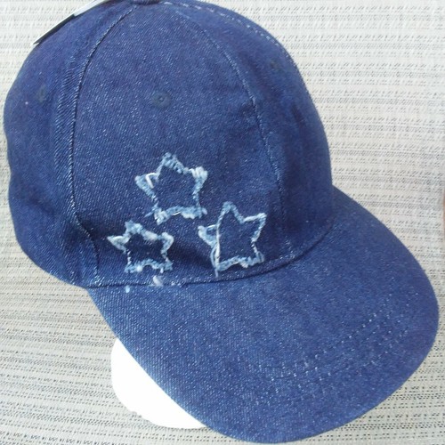 Kooba Women's Blue Denim Cap - Picture 2 of 3