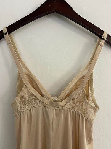 St Michael Vintage Nightgown UK size 40 Measures XS Long Lace Babydoll Empire - Picture 6 of 10