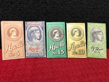 Mint++ NOS German Apollo Safety Razor Blade Lot - Set of Five