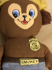 vintage smokey the bear stuffed animal
