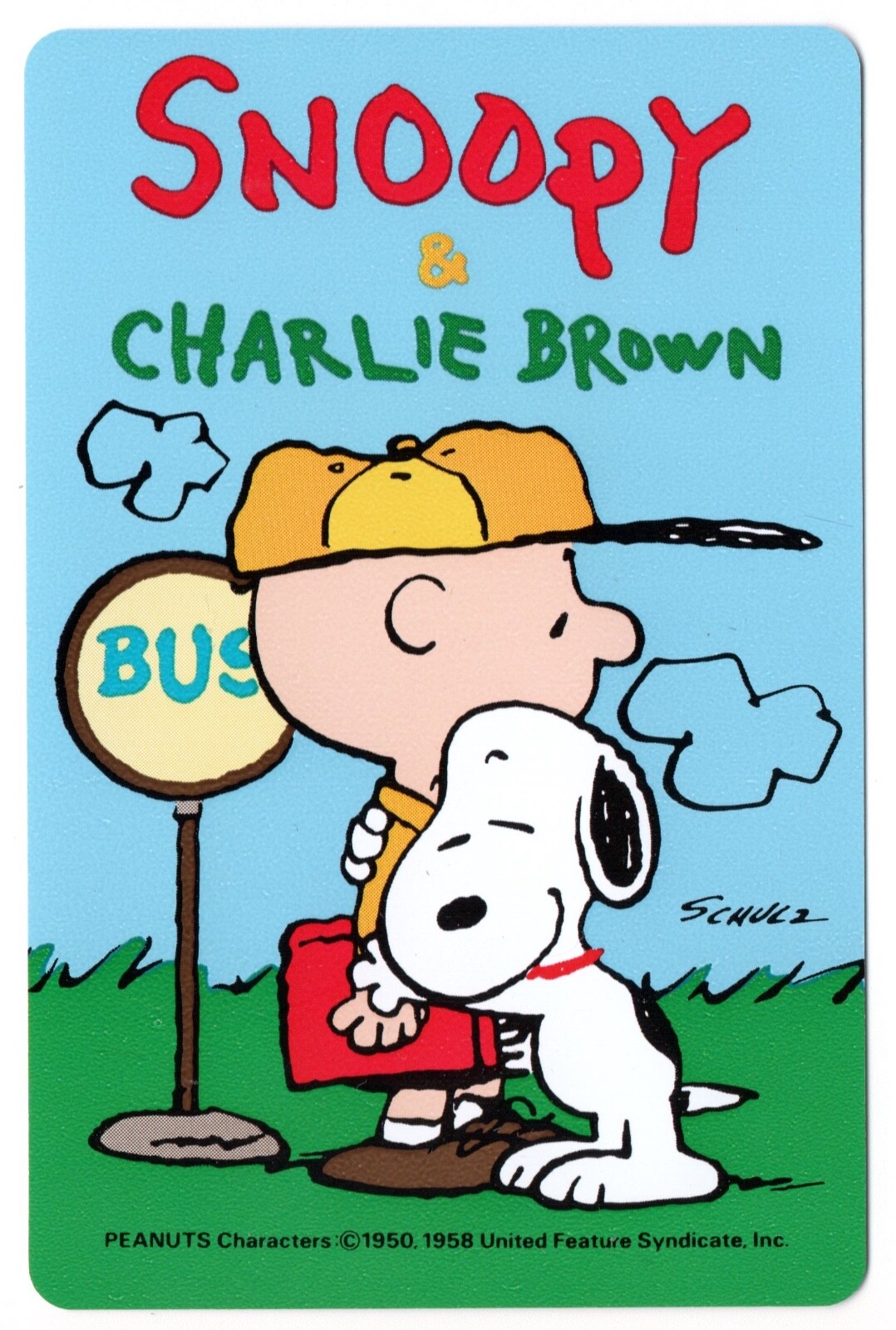 NINTENDO Japan snoopy dog vintage swap cards playing card singles