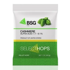 CASHMERE Hop Pellets 1 LB Dual Purpose Hops - Complex and Fruity - A Stunner!