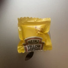 Heinz mini mustard packets