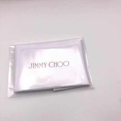 Jimmy Choo Faux White Snake Skin Case for Glasses or 