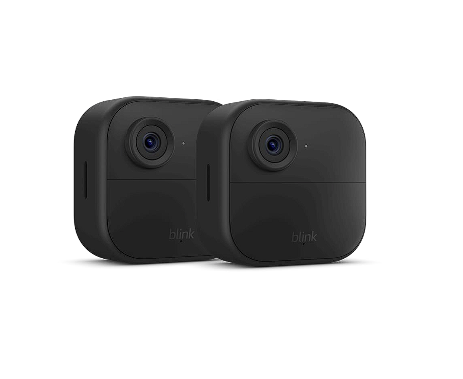 Blink Outdoor 4 (newest model), Wire-free smart security, 2 camera system