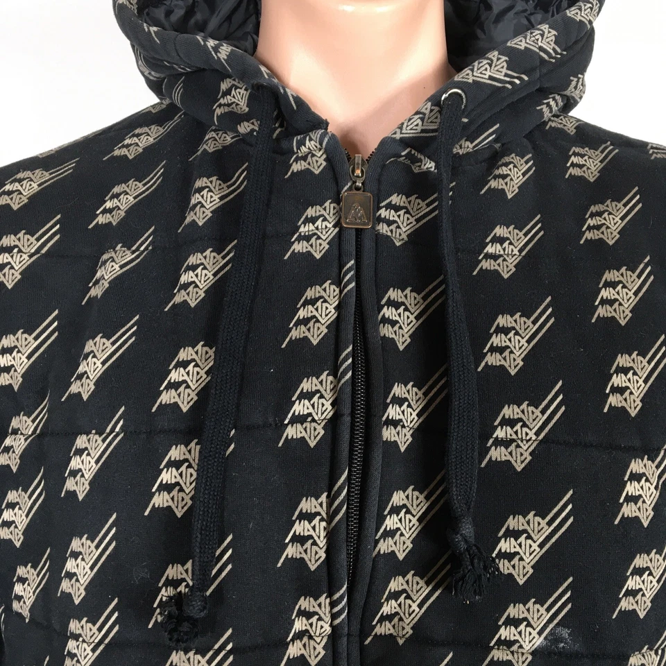 De Colección Y2k Matix Estampado Completo Cremallera Sudadera con Capucha Patinador Surf Talla L Foto 3 de 4