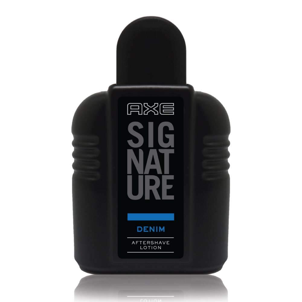 Axe Signature Denim After Shave Lotion For Men, Long Lasting