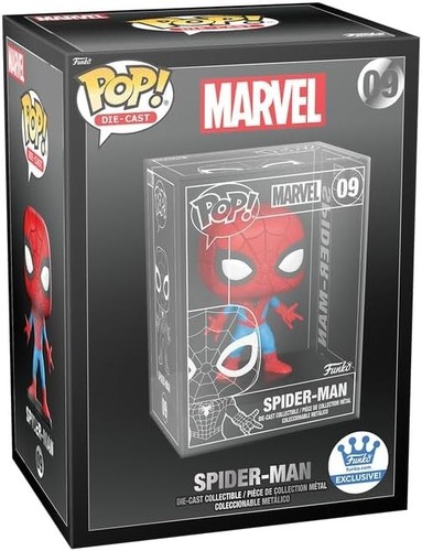 Funko Pop Die Cast Spider-Man Chance Of Chase New & Sealed