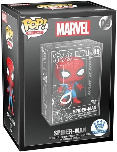 Funko Pop Die Cast Spider-Man Chance Of Chase Nuevo y Precintado