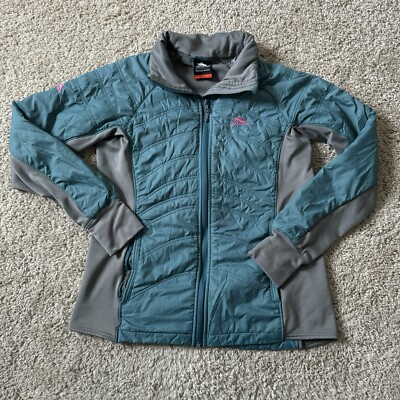 High Sierra Molo Insulated Hybrid Jacket Full Zip Thumb Holes Women's Medium