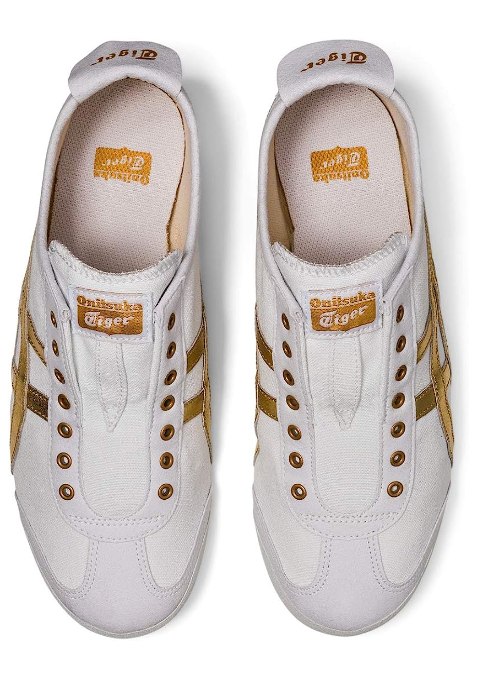 Onitsuka Tiger MEXICO 66 SLIP-ON White/Pure Gold-White/Rose