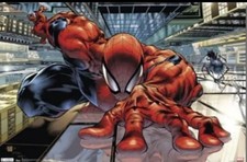 The Amazing Spider-Man Poster Wall Crawler NOS 22x34 Trends Original Sealed