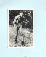 Joe Louis Rookie Card 1935 Exc cond J A Pattreiouex Sporting Events&Stars Boxing