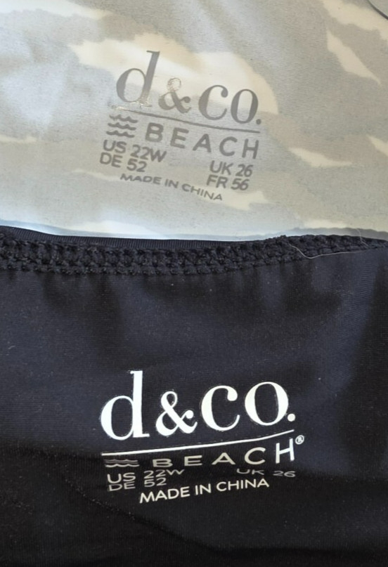 Lot 7   Denim & Co. Swim Dress Swimwear - Plus SIZE 22W - Wholesale - Clearance image 3