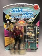 NEW Star Trek Next Generation Commander Riker Playmates Space Cap 6074