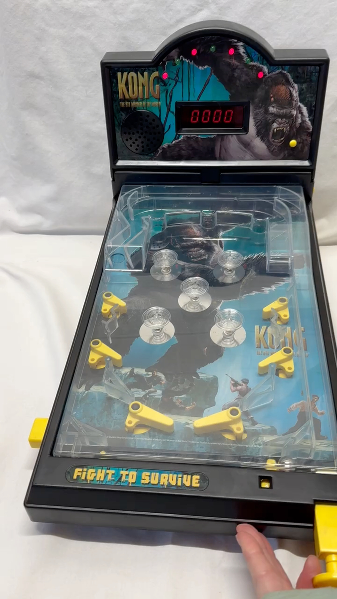 King Kong 8th Wonder of the World Electronic Pinball Machine