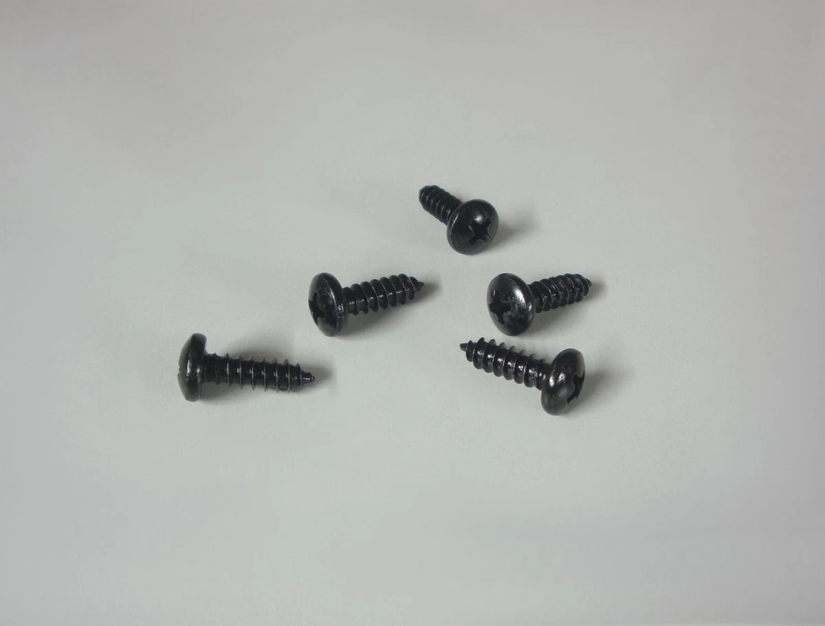 5x Blechschraube 4,8x16 Linsenkopf schwarz Vgl.Nr N0139694 