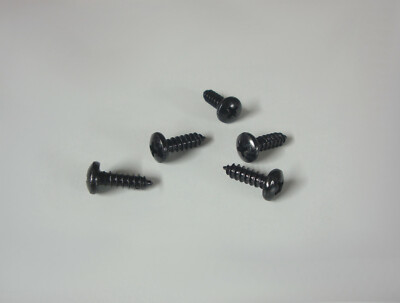 5x Blechschraube 4,8x16 Linsenkopf schwarz Vgl.Nr N0139694 90014304603 Oldtimer