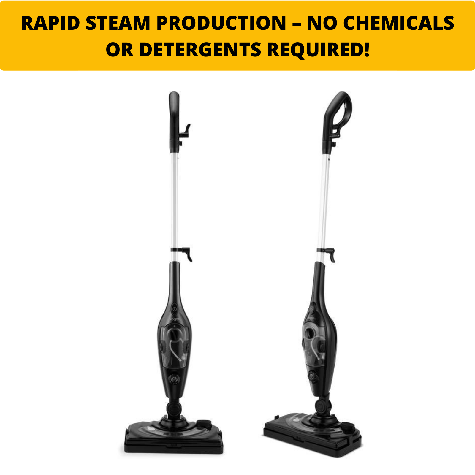 Steam Mop Cleaner 10in1 Premium Handheld Steamer Floor Carpet Tiles