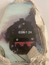 OK LIGHTING TOUCH LAMP REPLACEMENT GLASS 1 Panel Black Train