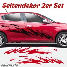 Autoaufkleber Spritzer Seitendekor Aufkleber Splash Tuning Racing Seitenstreifen
