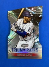 2023 Topps Stadium Club Triumvirates Mookie Betts Los Angeles Dodgers #T-22