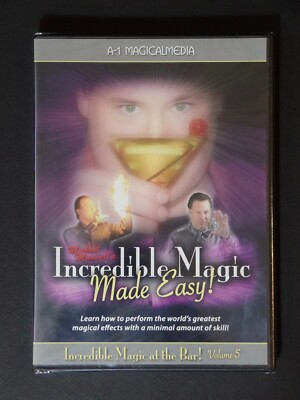 Michael Maxwell s   Incredible Magic at the Bar!, Volume 5   New, Factory Sealed