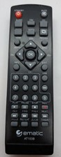 EMATIC AT103B - Digital TV Tuner Converter Box Remote Control