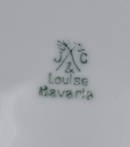 J & C Koch Bavaria Plate - 8-5/8 in Diameter - Near Mint - Picture 3 of 3