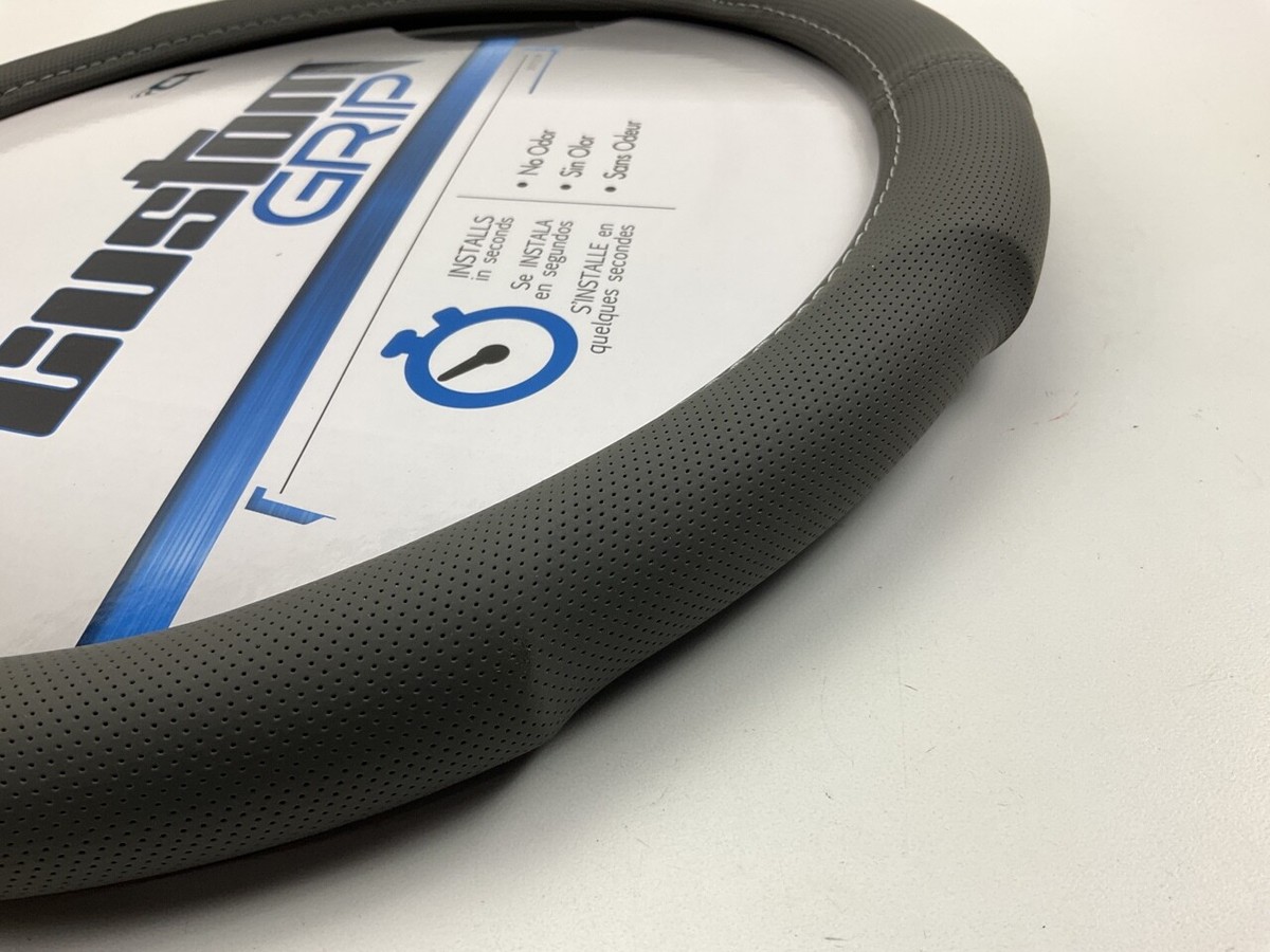 車用アクセサリー Custom Accessories 39731P EZ Stretch On Core Steering Wheel Cover