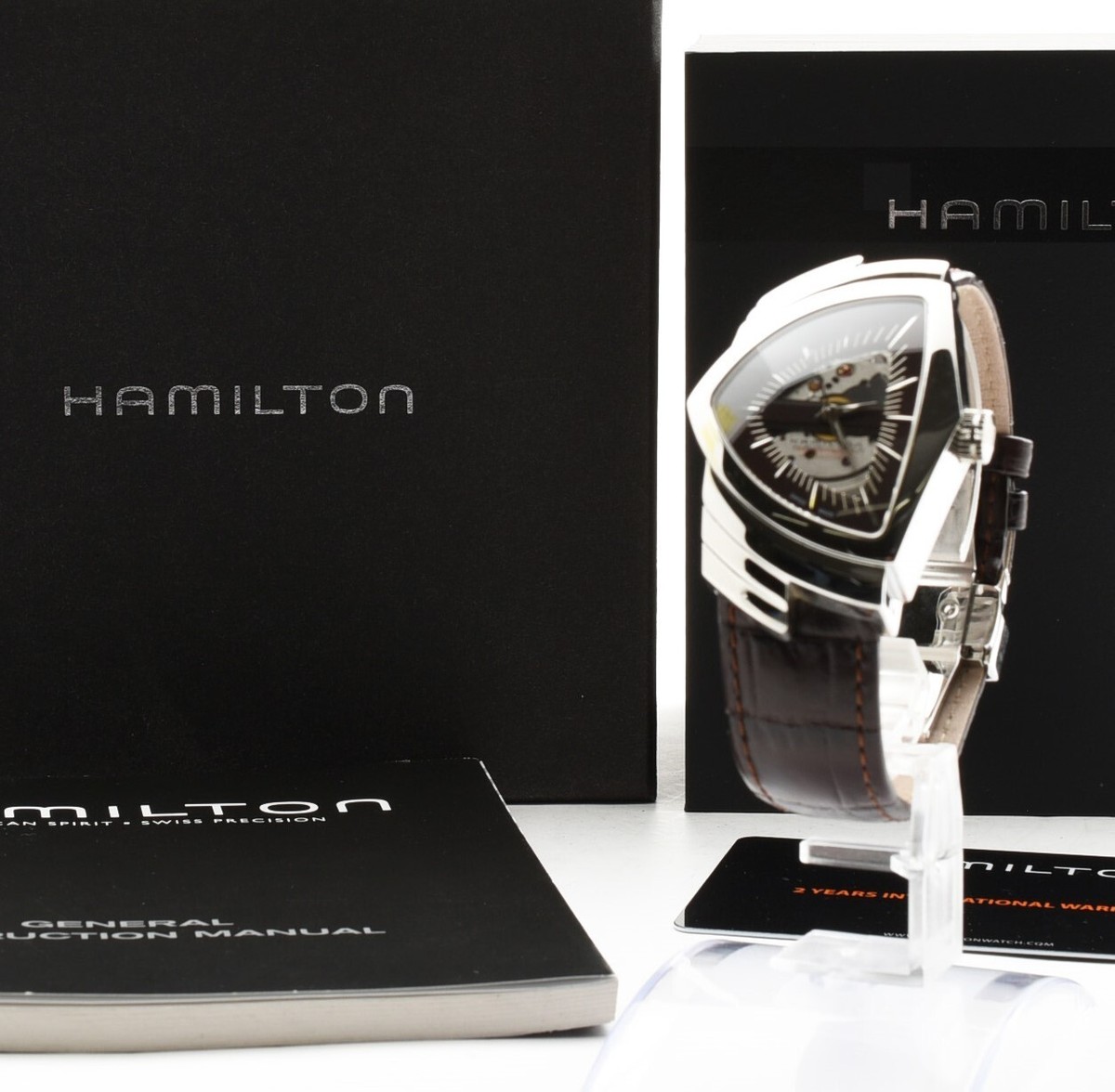 N MINT [Video] Hamilton Ventura H245150 H24515591 AUTOMATIC From 