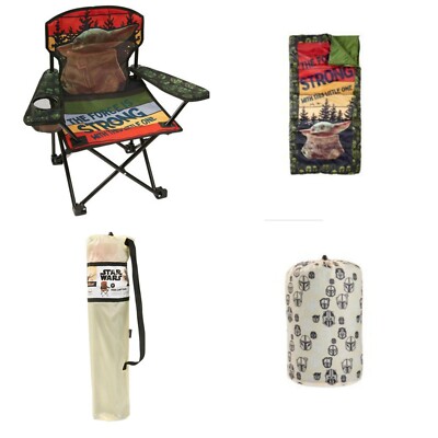 NEW DISNEY STAR WARS THE MANDALORIAN KIDS CAMPING