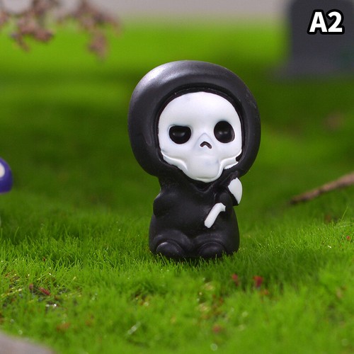 Halloween Micro Landscape Miniature Resin Craft Mini Fairy Garden Ornaments - Picture 14 of 21