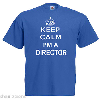 Keep Calm Director Kinder Kids T-Shirt