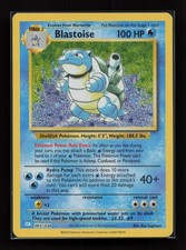 Blastoise 003/034 holo TCG Classic Blastoise Pokemon Near Mint