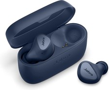 Jabra Elite 4 True Wireless Bluetooth Blue Earbuds ANC 100-99183001-99 - Navy