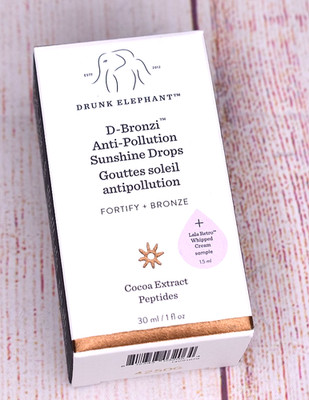 Drunk Elephant D-Bronzi Anti-Pollution Sunshine Drops 1 Fl Oz NEW NIB