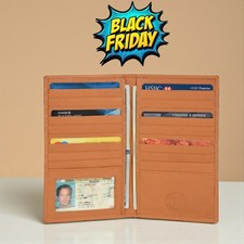 BLACK FRIDAY SPECIAL - Men's Credit Card Holder with 18 credit card slots.
