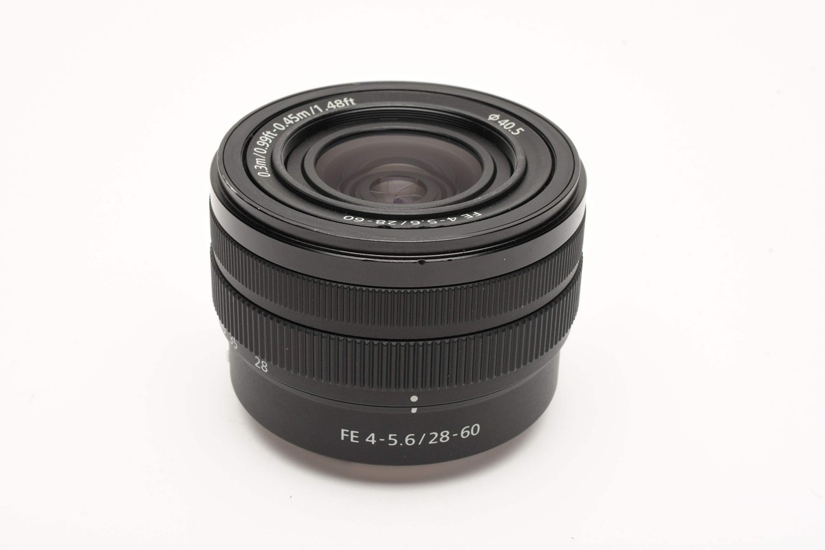 Sony FE 28-60mm f4-5.6 zoom lens SEL2860 w/Caps, Compact | eBay