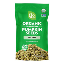 Go Raw Organic Sprouted Sea Salt Pumpkin Seeds with Sea Salt 18 oz 23.99 per gallon