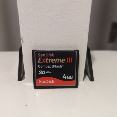 SanDisk Extreme III 4GB CompactFlash (CF) Memory Card; fast & great with cameras