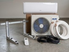 Komplettset Wand Klimager&auml;t Inverter Heizen WLAN Split Klimaanlage 12000 BTU