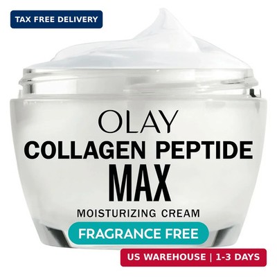 Olay Collagen Peptide Face Moisturizer, Firming Cream for Women, Fragrance-Free,