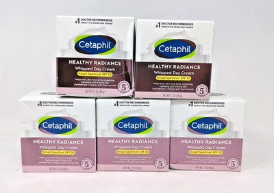 5X CETAPHIL Healthy Radiance Whipped Day Cream SPF 30, 1.7 oz/ea READ