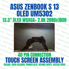 13.3" ASUS Zenbook S 13 OLED UM5302 2880x1800 LCD Screen Assembly IPS 60Hz
