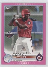 2022 Topps Pro Debut Fuchsia 116/199 TJ White #PD-191 0xf1