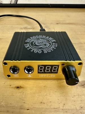 Dragonhawk Supply 18V 1.5A Machine Tattoo 23W 100-230V LCD Digital