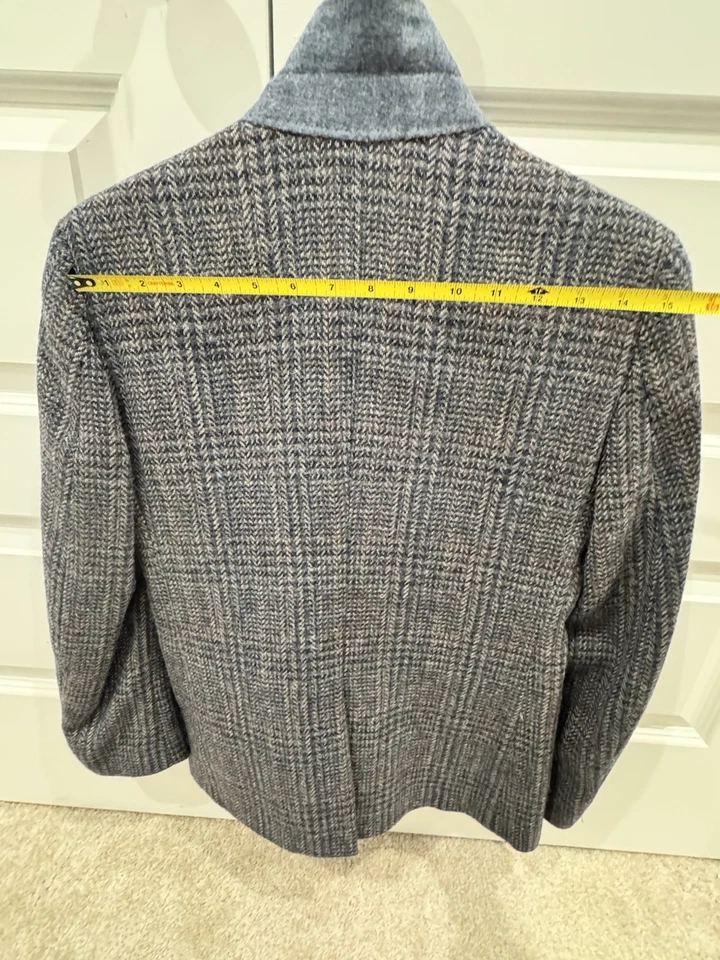 Chaqueta deportiva a cuadros de lana Christian Dior para niños talla 14/16 Foto 3 de 4