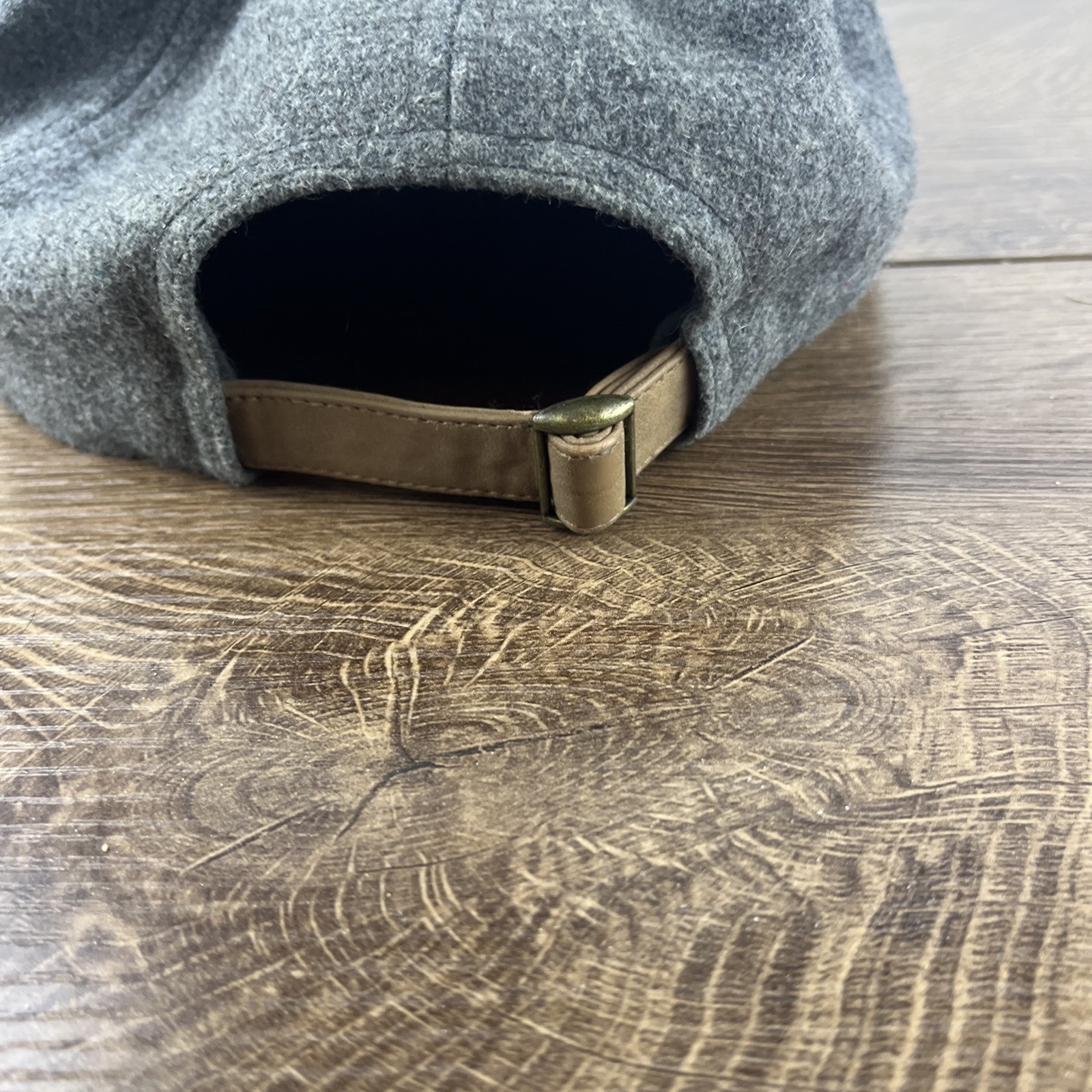 Plain Gray Tan Hat Gray Hat Adjustable Adult Size… - image 8