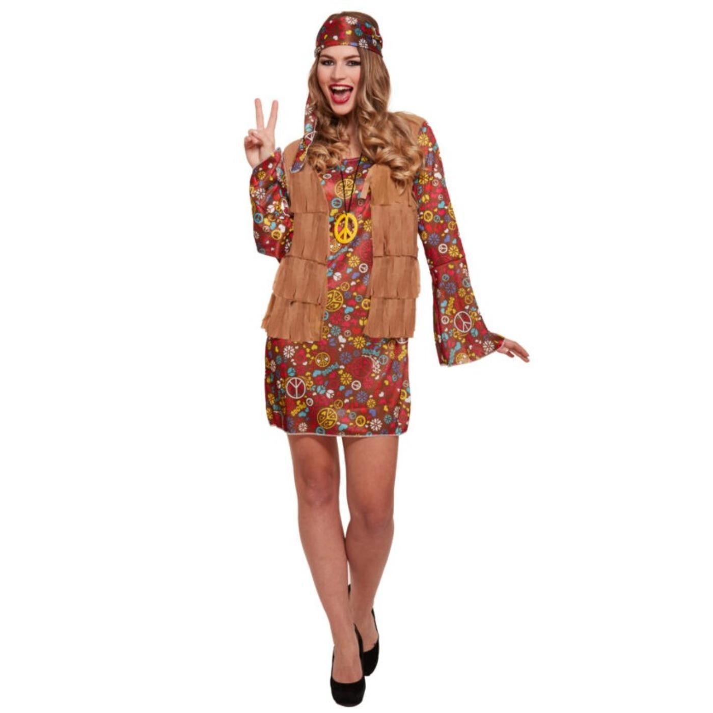 Henbrandt - Groovy Hippie Costume - Women